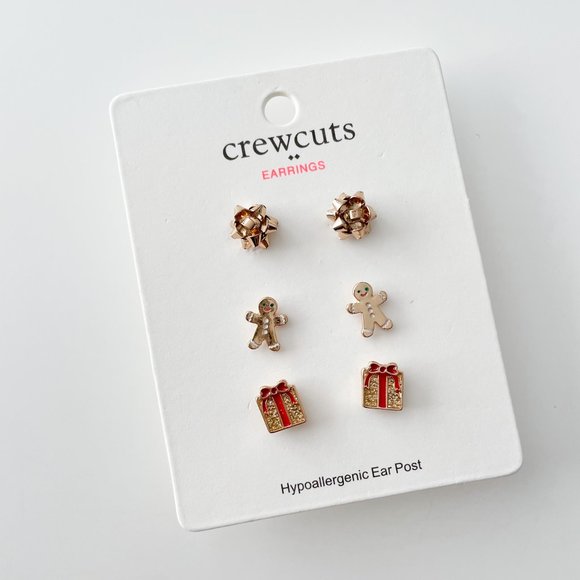 J. Crew Factory Girls' Bow Earring Pack - Picture 2 of 2